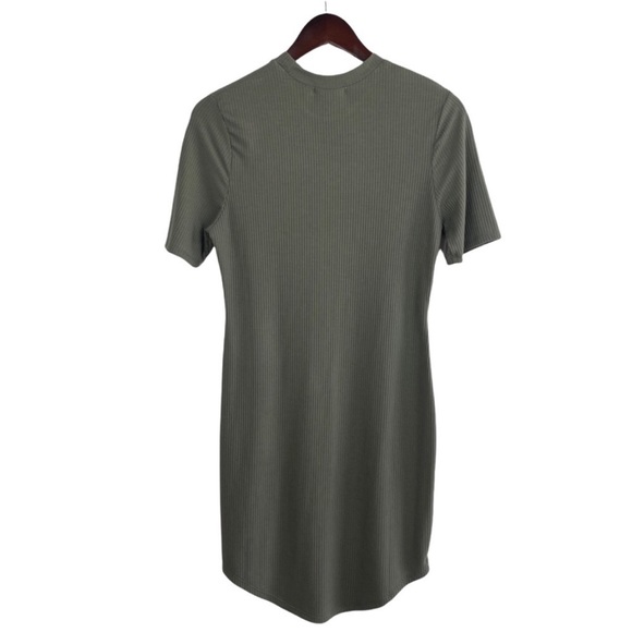 𝅺Charlotte Russe Ribbed Bodycon Sheath Dress - Picture 3 of 8